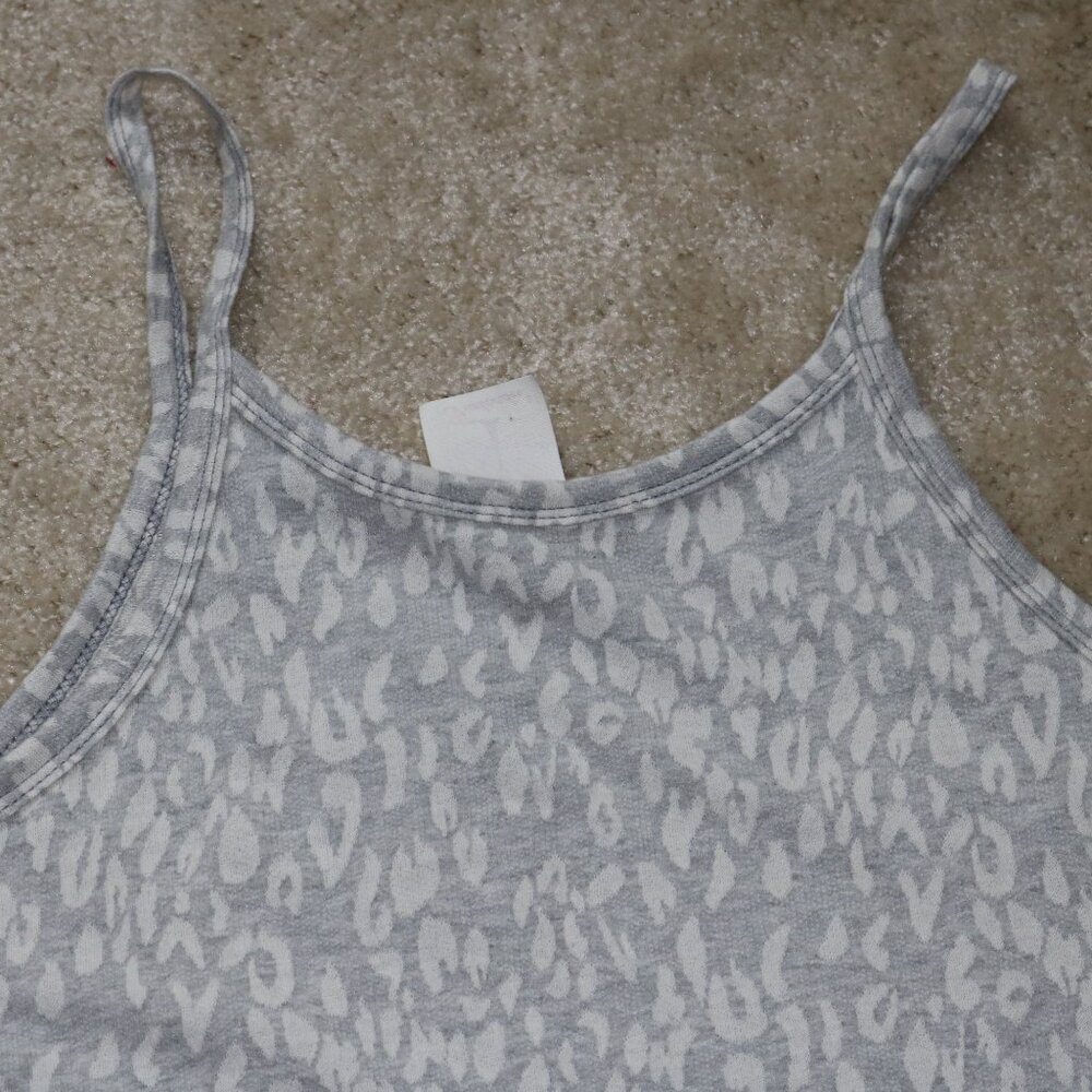 Freeloader Light Gray Patterned Mini Dress - Picture 4 of 5